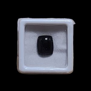 NEW Black Onyx Cushion Cut Loose Gemstone 3.52 Carats